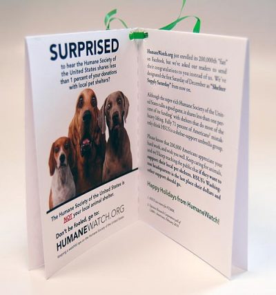 Humanewatch Holiday Card