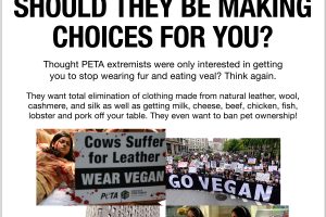 Ad: Anti-Fur Activists Have Anti-Choice Agenda